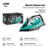 Steam iron hand-held hanging electric with cord for wet and dry use 2200W Portable Clothes Pressing Laundry Appliances Household