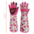 Long Gardening Gloves Women Thorn Resistant Rose Prunting Gloves Touch Screen with Forearm Protection and Reinforced Palms