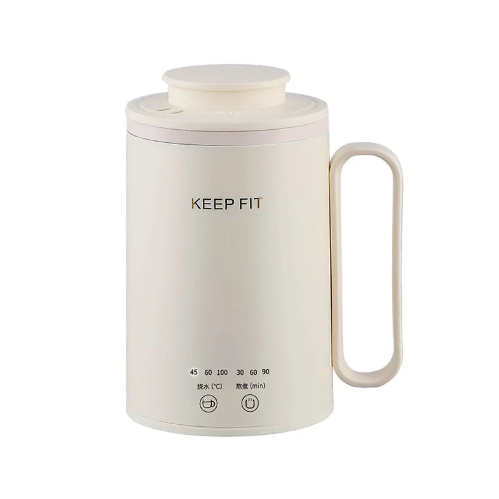Electric Cup Small Thermal Insulation Kettle Portable Thermostat Mini Office Health Pot Gift Set cup heater samovar mug warmer