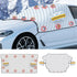 Car Winter Snow Gear Front Bumper With Independent Earmuff Anti-wind Sand Anti-frost Anti-dew Windshield Sun Shade Cover