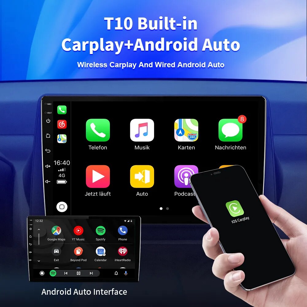 NAVISTART Android 10 Car For Toyota Yaris 2012 2013 20014 2015 2016 2017 GPS Navigation DSP Carplay 2 Din Radio Player No DVD