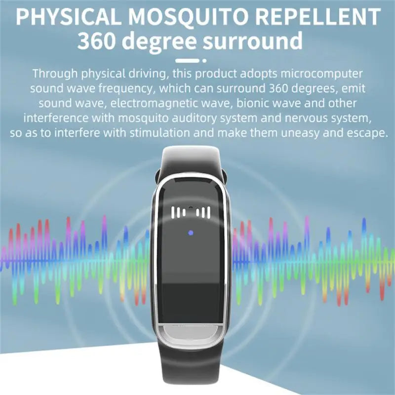 Ultrasound Mosquito Repellent Bracelet Killer Electronic Anti Mosquito Pest Control Wristband Anti Bugs Bracelet Repellent