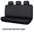 AUTO PLUS Universal Polyester Rear Seat Covers Fit for Most Car SUV Truck Van Car Accessories Interior