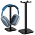 Headphone Holder Rack Aluminium Alloy Headset Support Stand Space Saving Desktop Organizer Vertical Bracket Earphone