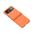 For Samsung Galaxy Z Flip3/4 5G Phone Case Macaron Color Silicone Foldable Soft-Touch Back Protective Cover for SamsungZ Flip3 4
