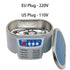 Ultrasonic Cleaner 30/50W Sonicator Bath 40Khz Degas For Watches Contact Lens Glasses Denture Teeth Electric Makeup Razor 220V