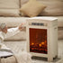 Fireplace  Electric Home Independent Living Room Decorating Warming Villa Built-In Flame Heating Stove Heater