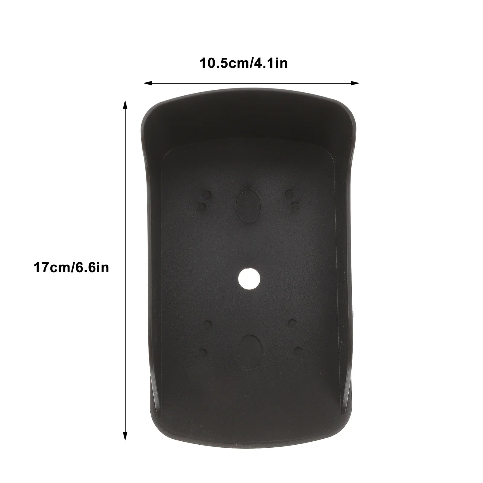 Wired Video Doorbell Waterproof Cover Keyboard 17X10.5CM Outdoor Splash-proof Plastic Black