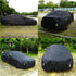 Universal SUV/Sedan Full Car Covers Outdoor Waterproof Sun Rain Snow Protection UV Car Zipper Design Black Car Case Cover S-XXL