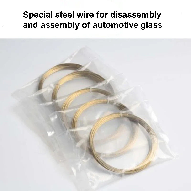 0.8mm 10M 20M Car Windshield Window Removal Wire Rope Universal Windshield Cut Line Glass Removal Tool