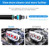 Telescoping Wifi Endoscope Camera  5.5mm 1080P HD Semi-Rigid Snake Camera USB Endoscope Borescope Endoscope for Iphone Tablet