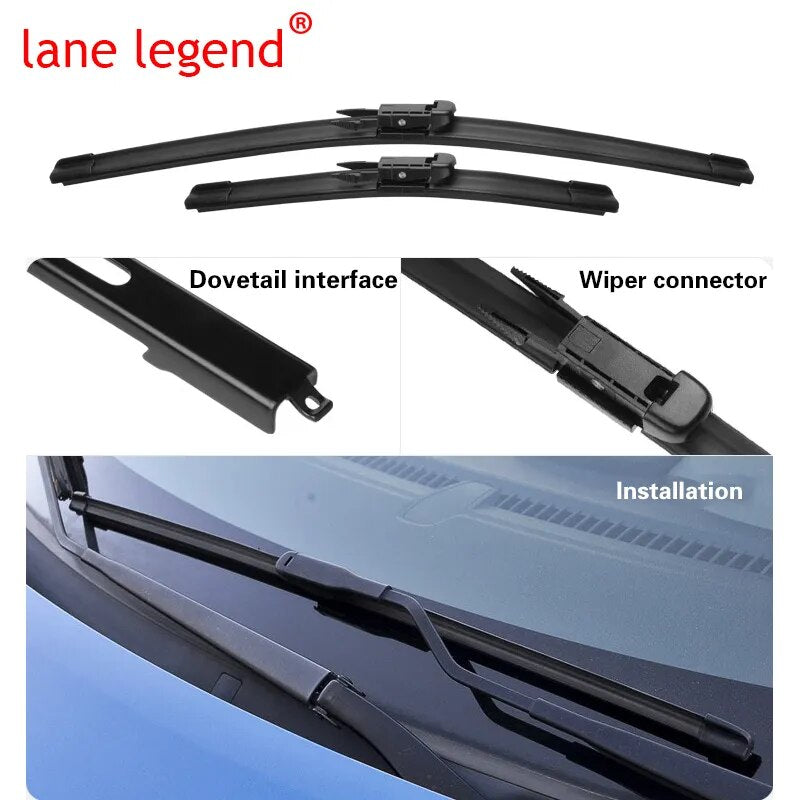 Front Wiper Blades For MG 6 MG6 2009-2016 Windshield Windscreen Window 24"+18" 2009 2010 2011 2012 2013 2014 2015 2016