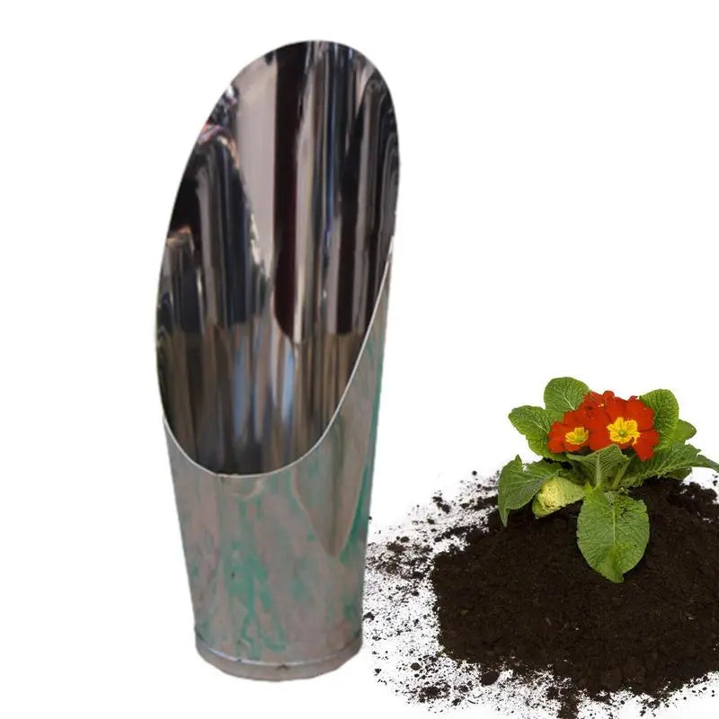 Soil Scoop Garden Tool Stainless Steel Plant Shovel For Bonsai Fine Mesh Gardening Tools Multifunctional Shovel Supplies To Dig