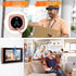 Wsdcam Video Door Peephole Camera Doorbell Viewer with LCD Monitor Night Vision Visual Peephole Door Bell Home Security