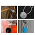 5/3Pcs 3 Dial Digit Password Combination Padlock Suitcase Luggage Metal Code Lock Mini Coded Keyed Anti-Theft Locks