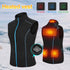 Women 9 Heated Vest Hiking Zones Electric Heated Jackets Women Sportswear Heated Coat Graphene Heat Coat USB Heating Jacket Vest