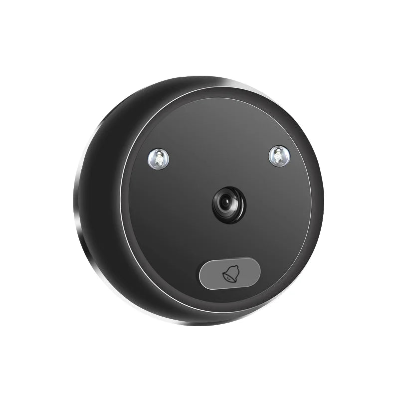 Escam Video Peephole Doorbell Camera Video-eye Auto Record Electronic Ring Night View Digital Door Viewer Entry Home Security