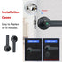RAYKUBE M3 Tuya BLE Smart Fingerprint Door Lock Password Lock with Keys Smartlife/Tuya APP Unlock For Indoor Wooden Metal Door