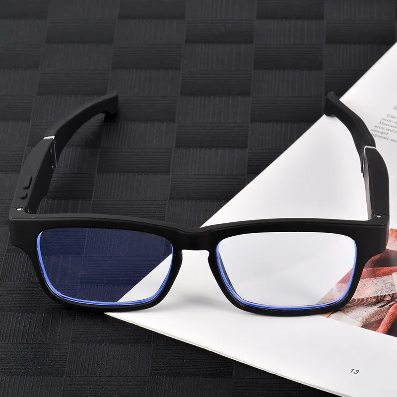 Smart Glasses Wireless Bluetooth 5.0 Sunglasses Outdoor Smart Sport Hands-Free Calling Calling Music Anti-Blue Eyeglasse