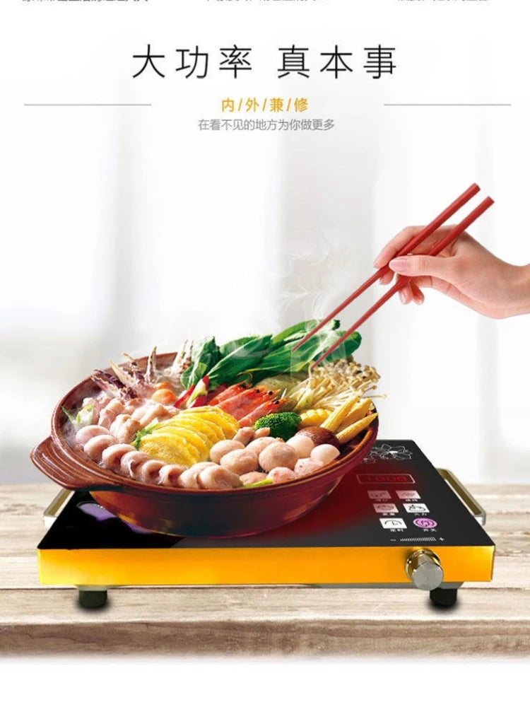 Household Fierce Fire Multi-function Electric Ceramic Stove 3500W Cooker Induction Heater Kitchen Hob Hotplate Stoves Home  220v
