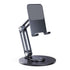 Kimdoole Metal 360° Rotating Tablet Holder Stand Use for Ipad Laptop Cellphone Smartphone Mobile Phones Telephone Reader