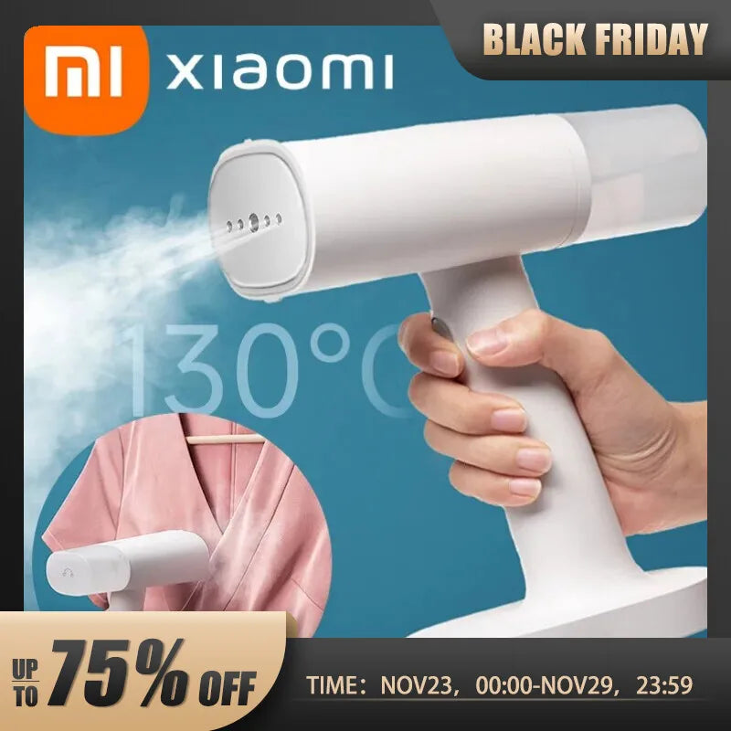 Original XIAOMI MIJIA Handheld Garment Steamer Iron Steam Cleaner for Cloth Home Electric Hanging Mite Removal Steamer Garment