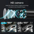 INSKAM Industrial Endoscope Camera 2.4Inch IPS Screen HD1080P Borescope Inspection Camera for Car Pipe Sewer 8mm IP67 Waterproof