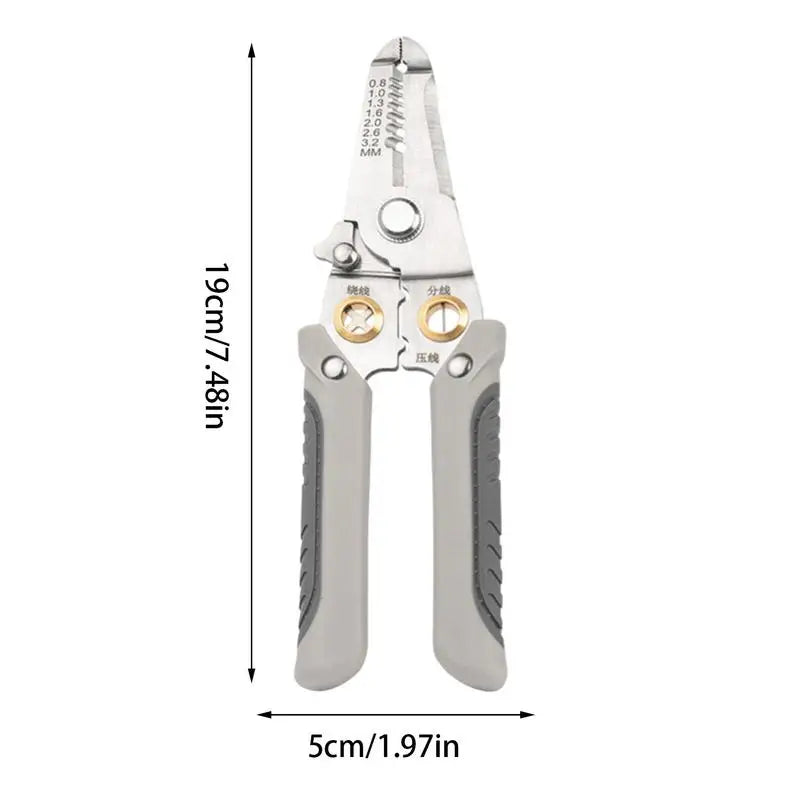 Wire Stripping Tool Professional Cable Stripper Crimping Tool Hand Tools For Industry Repairing Electricians Maintenance