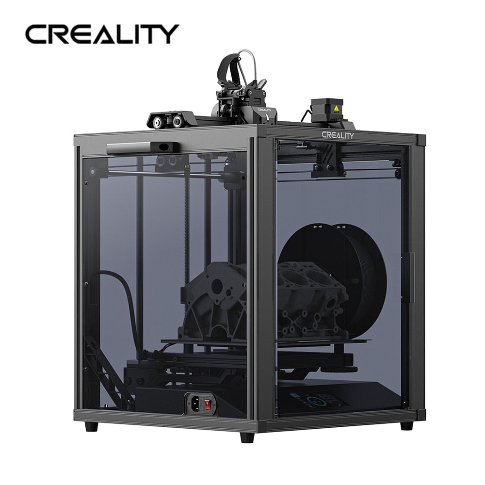 Creality Ender-5 S1 3D Printer for High-temp 250mm/s High-Speed Printing with Direct Drive Extruder Auto-leveling and Smart Sens