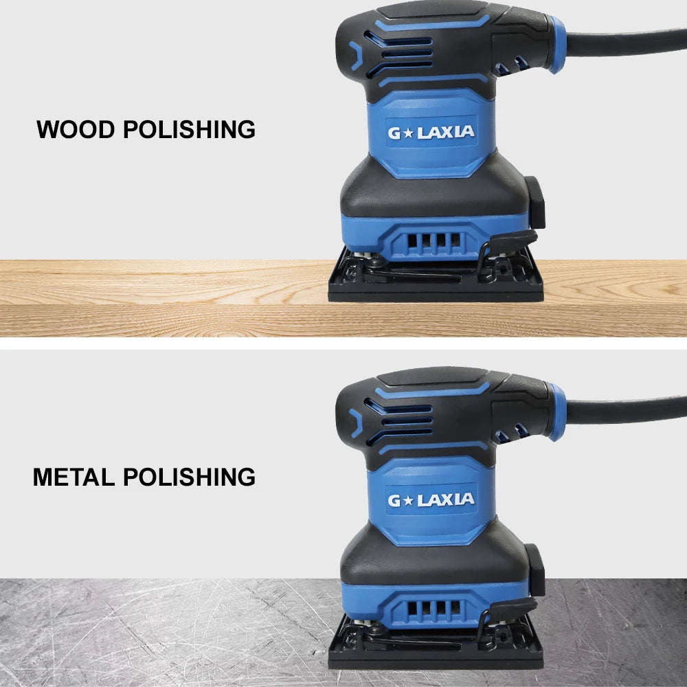 Glaxia Palm Sander Professional Sanding machine for wood&metal 220v Electric Palm Sander With Easy Sanding Sheet Change