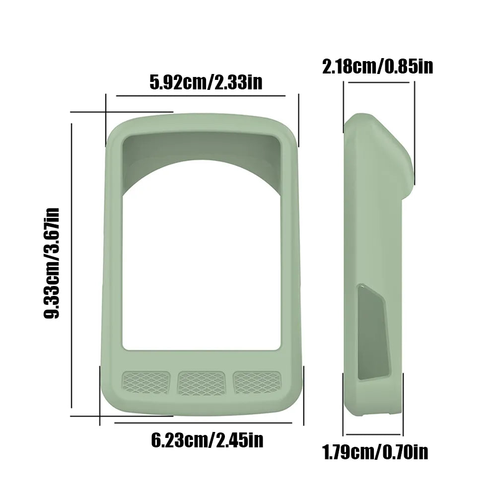 Silicone Protective Cover Case For Wahoo ELEMNT ROAM Anti-drop Speedometer Watch Protective Cover Bike Computer Protection Film
