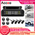 Acceo Smart TPMS Car Tire Pressure Alarm Monitor System 4 Sensors  Display Solar Intelligent Tyre Pressure Temperature Warning