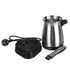 Coffee Make 500ml Stainless Steel Separated Italian Mocha Pot Greek Turkish Electric Coffee Pot Portable Espresso Machine 220V