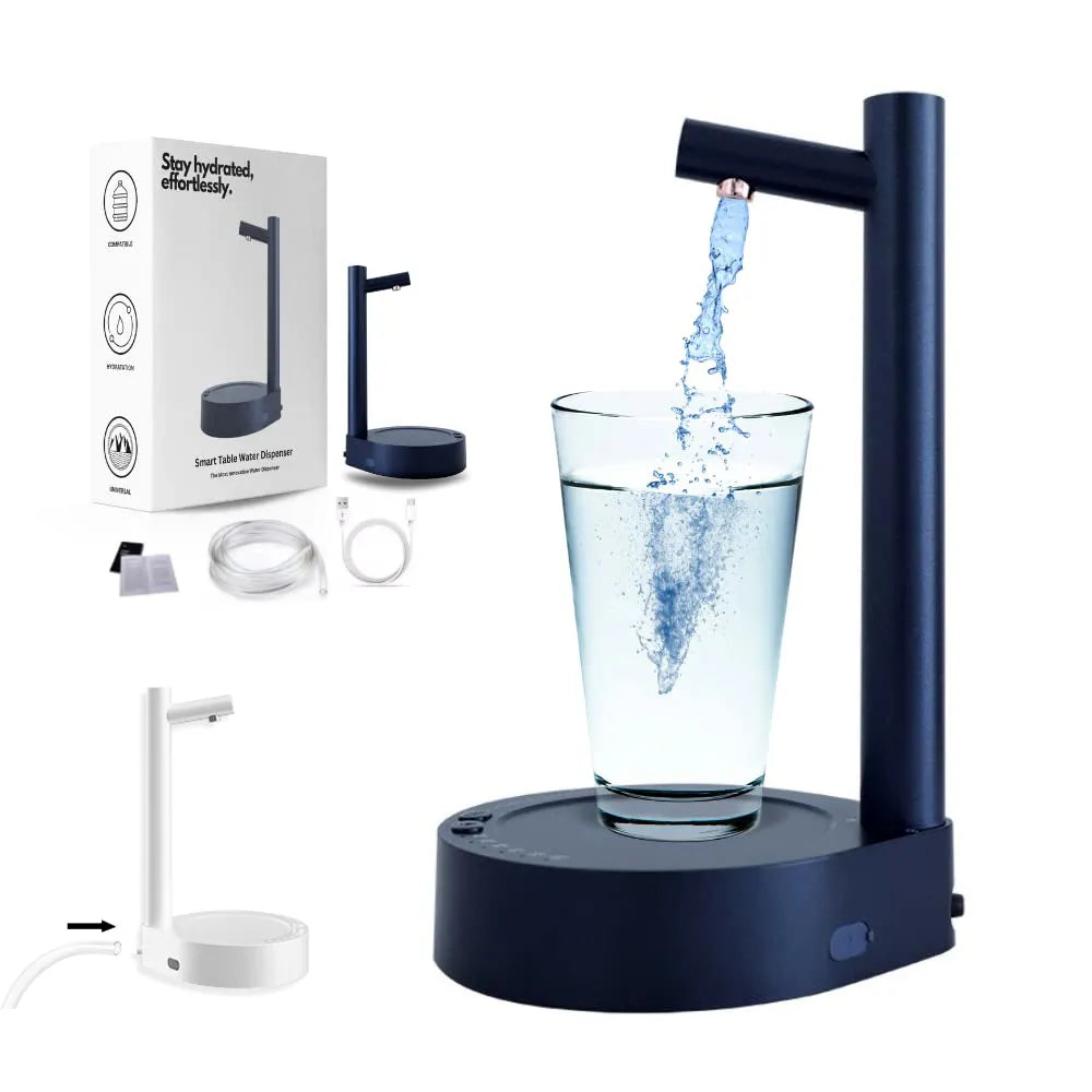 Mini Portable Desktop Automatic Drinking Water Machine Kettle USB Charging Electric Water Dispenser Bottle Barreled Gallon Pump