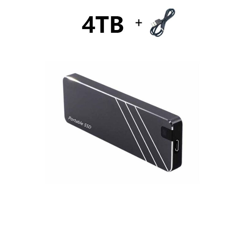 XIAOMI Portable SSD Type-C/USB3.1 External Mobile Solid State Drive Mini High Speed 2TB 4TB 8TB 16TB Hard Drive Laptop Hard Driv