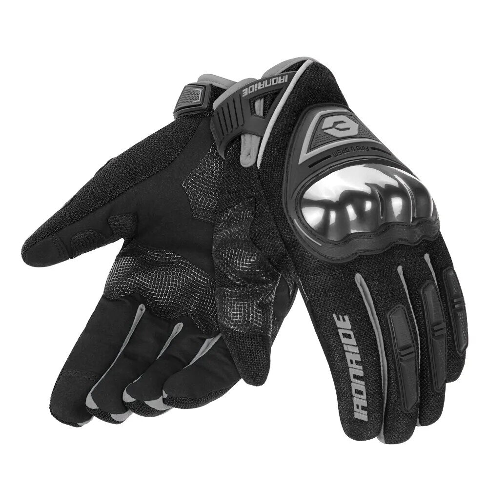 Men Breathable Full Finger Racing Motorcycle Gloves Touch Screen Moto Gloves Women Quality Stylishly Antiskid Wearable Gloves