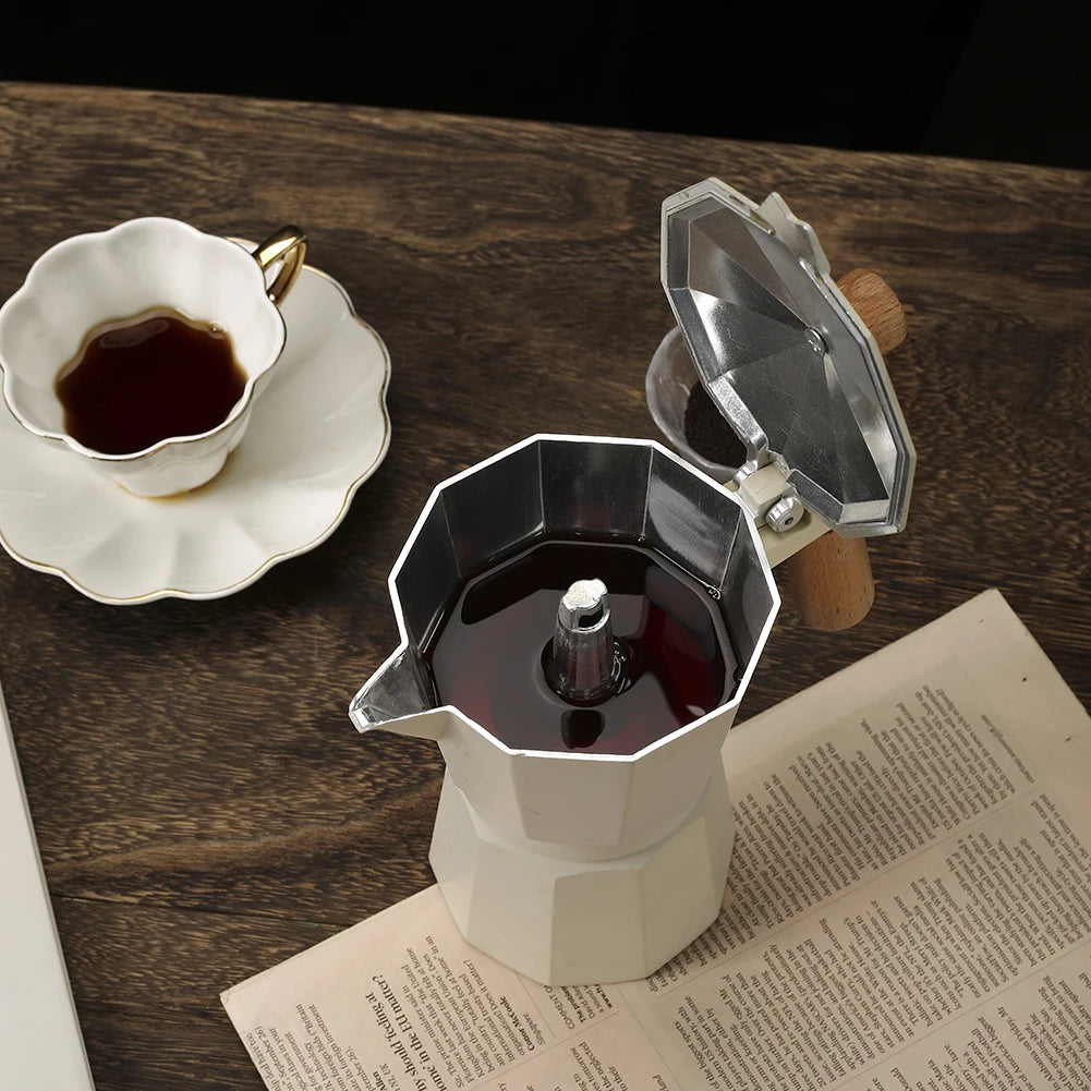 Coffee Accessories Espresso Italian Coffee Machine Kettle Electric Pot Barista Maker Teapot Tea Moka Tableware Coffeeware Bar