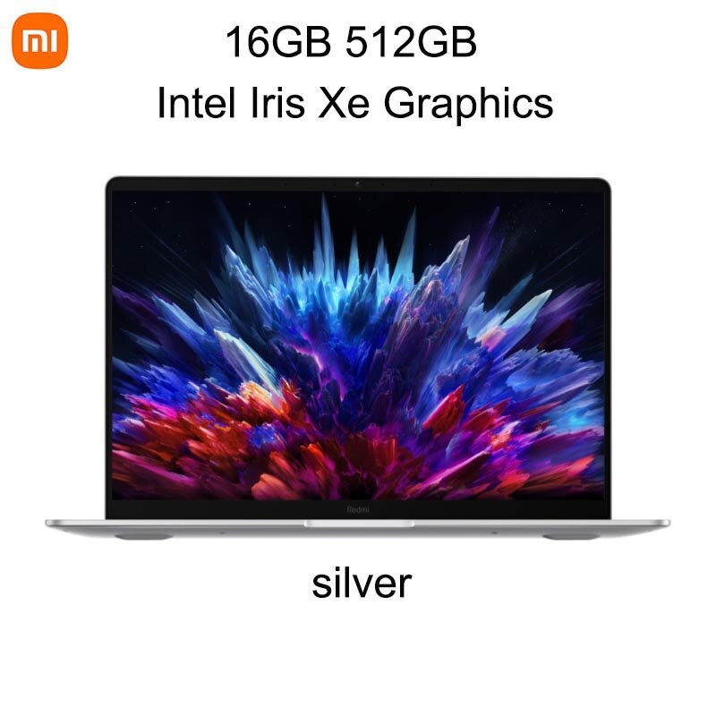 2023 Xiaomi RedmiBook 14 Laptop 14 Inch 2.8K 120Hz Ultra Retina Screen Netbook i5-12500H/i7-12700H 16GB 512GB Notebook Computer