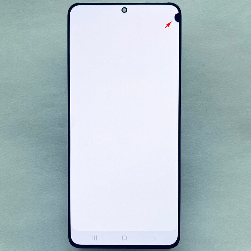 Original LCD For Samsung Galaxy S21 5G G990F G991F G991U G991B/DS Lcd Display Touch Screen 6.2'' With Frame With Dead Pixel