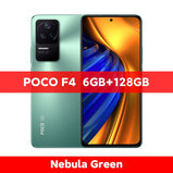 POCO F4 5G Global Version 6GB 128GB/8GB 256GB Snapdragon 870 Octa Core 67W Charging 120Hz 64MP Triple Camera NFC
