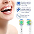 4/8/12/16/20PCS Floss Replaceable Electric Toothbrush Head Compatible with Oral-B White, Power, Clean, Kids, Soft, Black, Action