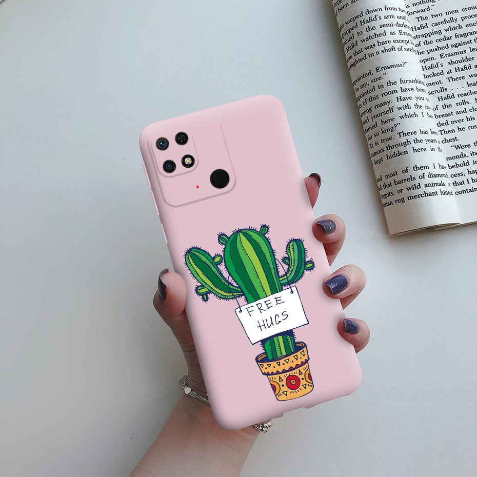 For Redmi 10C Case Redmi 10C Cover Cute Cartoons Painted Soft Silicone Phone Case For Xiaomi Redmi 10C Redmi10C 10 C Case Funda