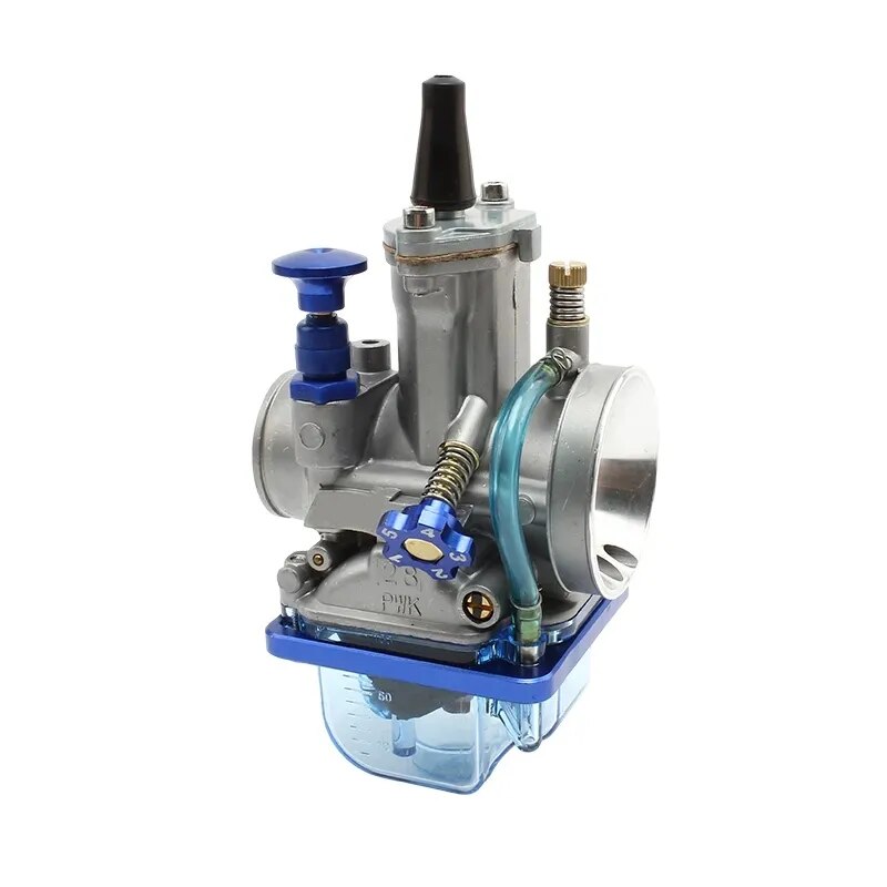 Motorcycle Flat Curtain Carburetor Enduro Racing Carburetors for Keihin Pwk 28 30 32 34mm Dirt Bike Coffee Racer Modified Parts
