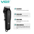 VGR V-118 Barber Hair Cut Machine Electric Rechargeable Cordless Professional Hair Clipper for Men Fireplaces and Stoves Trimmer