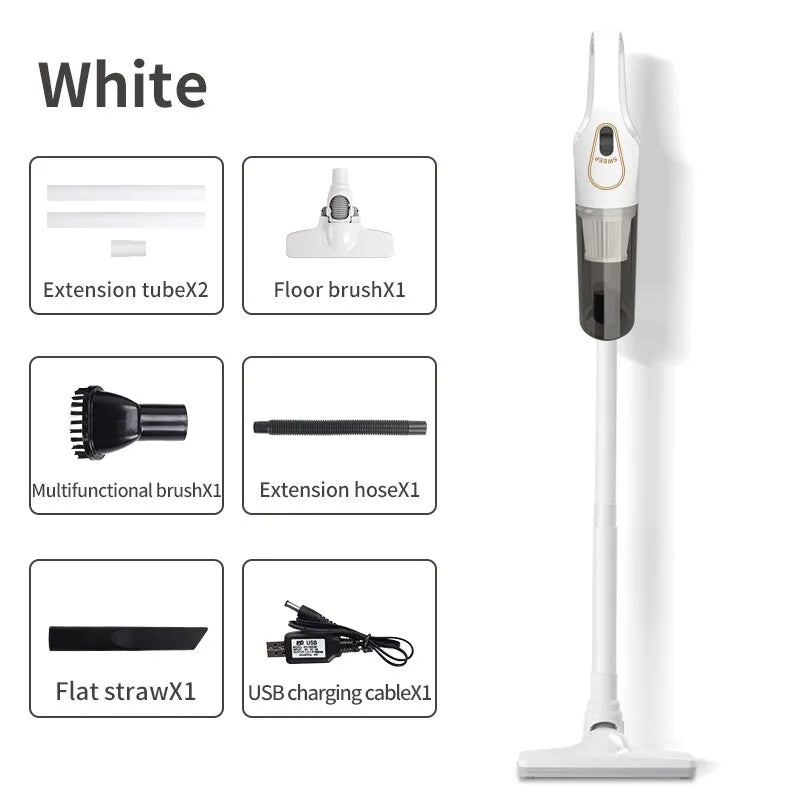 Household Home Car Wireless Handheld Electric Dust Cleaning Vaccum Hand Held Sweeper Vacuum Cleaner Home Rechargeable