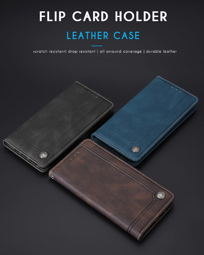 Flip Leather Wallet Book Case For Meizu 16XS 16 16X 16th 15 Lite 17 18 Pro M2 M5 mini M6 M3 Note MX6 Case Magnet Cover Card Slot