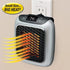 800W Mini Heater for Home Small Bathroom Heating Fans Wall Mounted PTC Ceramic Electric Heater With Remote Control 난로