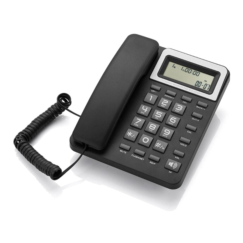 P82F TSD-813 Home Landline Fixed Telephone Desk Phone with Caller Identification