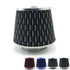 Full Set 76MM 3 Inch Car Air Filter Flow Intake Filter Tube Sport Power Mesh Cone Cold Air Induction Kit For Universal Car Parts