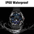 SENBONO Men Smart Watch Max7 Bluetooth Answer Call Man Watch IP68 Waterproof Thermometer Tracker Sport Smartwatch Men